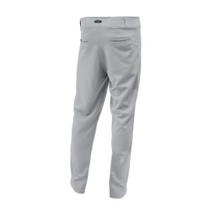 Athletic Knit BA1390-012 Pro Baseball Pants - Grey - Rear