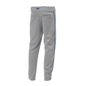 Athletic Knit BA1391-827 Pro Baseball Pants - Grey/Royal - Rear