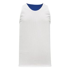 Athletic Knit BR1302-206 League Basketball Jersey - Royal/White - Rear