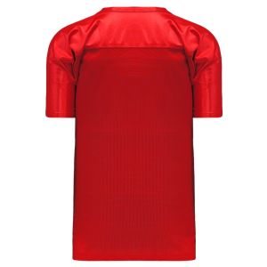 Athletic Knit F810-005 Pro Football Jersey - Red - Front