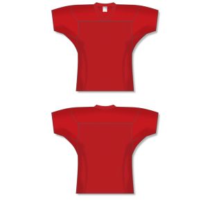 Athletic Knit F810-005 Pro Football Jersey - Red - Full