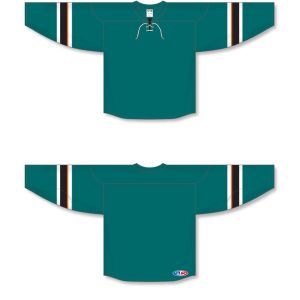 Athletic Knit H550B-SAN466B Pro Hockey Jersey - 2013 San Jose Pacific Teal - Full