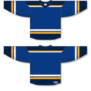Athletic Knit H550B-STL857B Pro Hockey Jersey - 2017 St. Louis Royal - Full