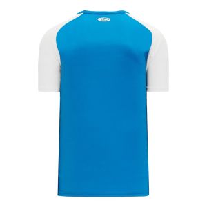 Athletic Knit S1375-289 Soccer Jersey - Pro Blue/White - Rear