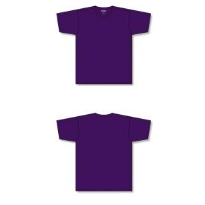 Athletic Knit S1800-010 Soccer Jersey - Purple - Full