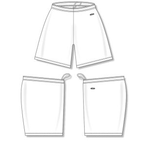 Athletic Knit SS1300-000 Soccer Shorts - White - Full