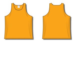 Athletic Knit T101-006 Track Jersey - Gold - Full