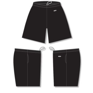 Athletic Knit VS1700-001 Volleyball Shorts - Black - Full