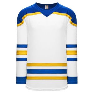 Athletic Knit H550B-BUF201B Pro Hockey Jersey - Buffalo White - Primary