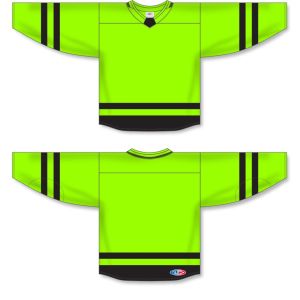 Athletic Knit H550B-DAL656B Pro Hockey Jersey - 2021 Dallas Neon Green - Full