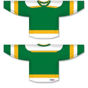 Athletic Knit H550B-MIN863B Pro Hockey Jersey - 2022 Minnesota Reverse Retro Kelly - Full