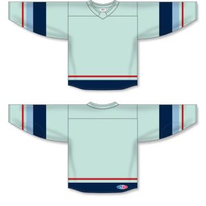 Athletic Knit H550B-SEA733B Pro Hockey Jersey - 2021 Seattle Ice Blue - Full