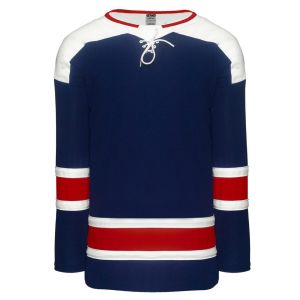 Athletic Knit H550B-WAS687B Pro Hockey Jersey - 2021 Washington Alt Navy - Primary