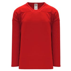 Athletic Knit H6250-005 Practice Hockey Jersey - Red - Primary