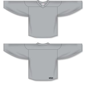 Athletic Knit H6250-012 Practice Hockey Jersey - Grey - Full