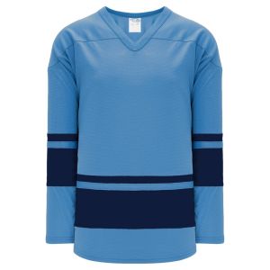 Athletic Knit H6400-232 League Hockey Jersey - Sky/Navy - Primary