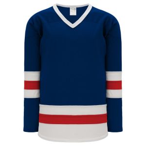 Athletic Knit H6500-764 League Hockey Jersey - Navy/White/Red - Primary