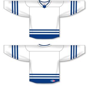 Athletic Knit H8000-207 Select Hockey Jersey - White/Royal - Full