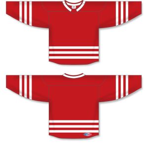 Athletic Knit H8000-208 Select Hockey Jersey - Red/White - Full
