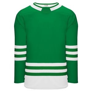 Athletic Knit H8000-210 Select Hockey Jersey - Kelly/White - Primary
