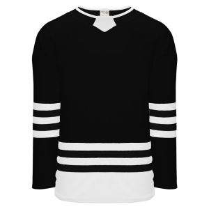 Athletic Knit H8000-221 Select Hockey Jersey - Black/White - Primary