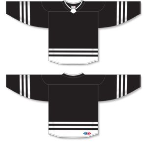 Athletic Knit H8000-221 Select Hockey Jersey - Black/White - Full