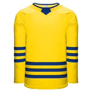 Athletic Knit H8000-257 Select Hockey Jersey - Maize/Royal - Primary