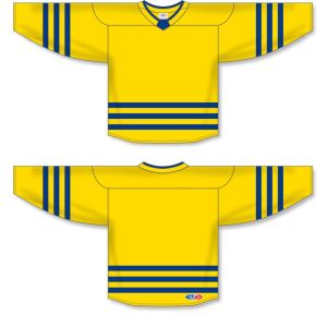 Athletic Knit H8000-257 Select Hockey Jersey - Maize/Royal - Full