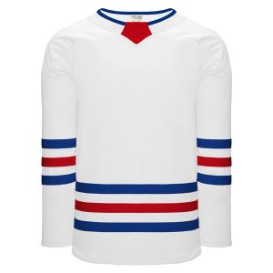 Athletic Knit H8000-335 Select Hockey Jersey - White/Royal/Red - Primary