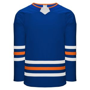 Athletic Knit H8000-411 Select Hockey Jersey - Royal/White/Orange - Primary