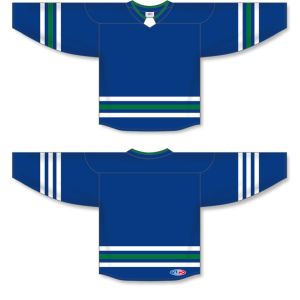 Athletic Knit H8000-413 Select Hockey Jersey - Royal/White/Kelly - Full