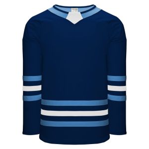 Athletic Knit H8000-761 Select Hockey Jersey - Navy/Sky/White - Primary