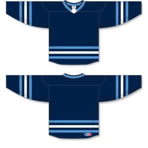 Athletic Knit H8000-761 Select Hockey Jersey - Navy/Sky/White - Full