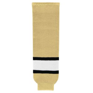 Athletic Knit HS630-281 Knitted Striped Hockey Socks - Vegas/Black/White - Primary