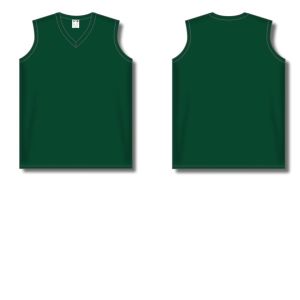 Athletic Knit LF635L-029 Women's Field Lacrosse Jersey - Dark Green - Full