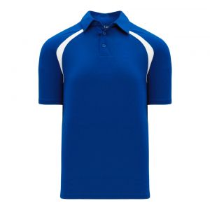 A1820 Apparel Polo Shirt - Royal/White - Front