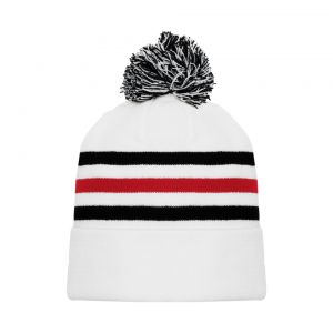A1830 Hockey Toque - Chicago White - Front