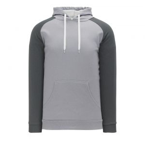 A1840 Apparel Sweatshirt - Heather Grey/Heather Charcoal - Front