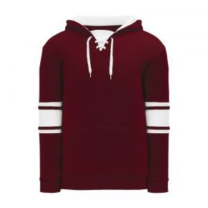 A1845 Apparel Sweatshirt - Maroon/White - Front