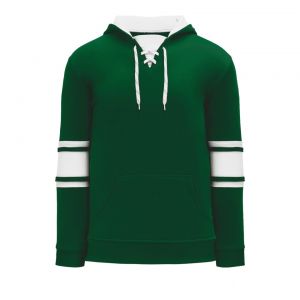 A1845 Apparel Sweatshirt - Dark Green/White - Front