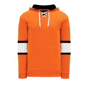 A1845 Apparel Sweatshirt - Orange/Black/White - Front