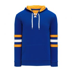 A1845 Apparel Sweatshirt - Royal/White/Gold - Front