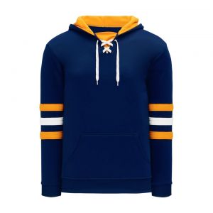 A1845 Apparel Sweatshirt - Navy/White/Gold - Front