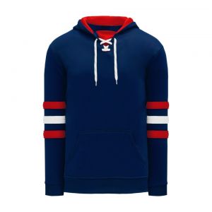 A1845 Apparel Sweatshirt - Navy/Red/White - Front