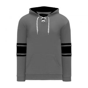 A1845 Apparel Sweatshirt - Heather Charcoal/Black - Front