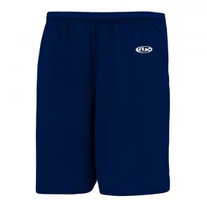 AS1700 Apparel Shorts - Navy - Front