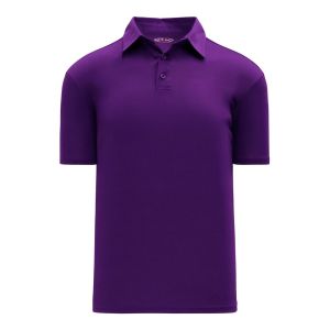 Athletic Knit A1810-010 Apparel Polo Shirt - Purple - Primary