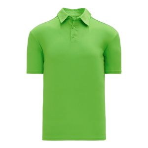 Athletic Knit A1810-031 Apparel Polo Shirt - Lime Green - Primary