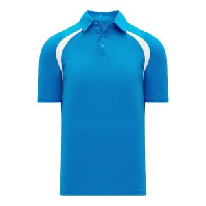 Athletic Knit A1820-289 Apparel Polo Shirt - Pro Blue/White - Primary