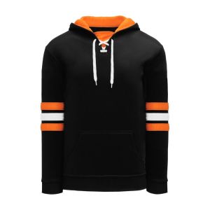 Athletic Knit A1845-223 Apparel Sweatshirt - Black/Orange/White - Primary